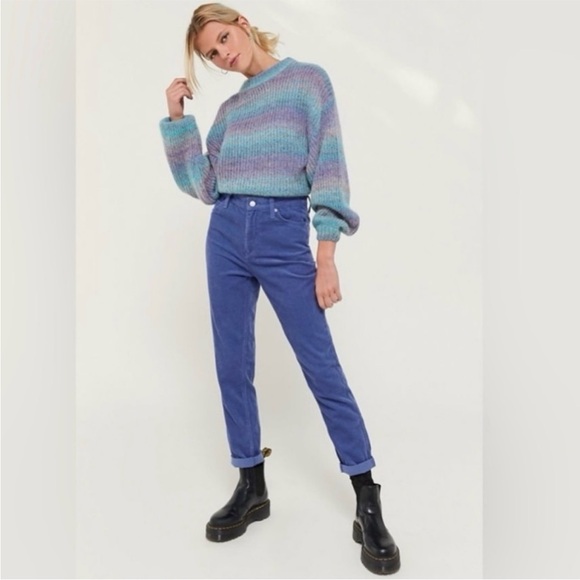 Urban Outfitters BDG Mom High-rise corduroy pants 28 - Picture 1 of 16